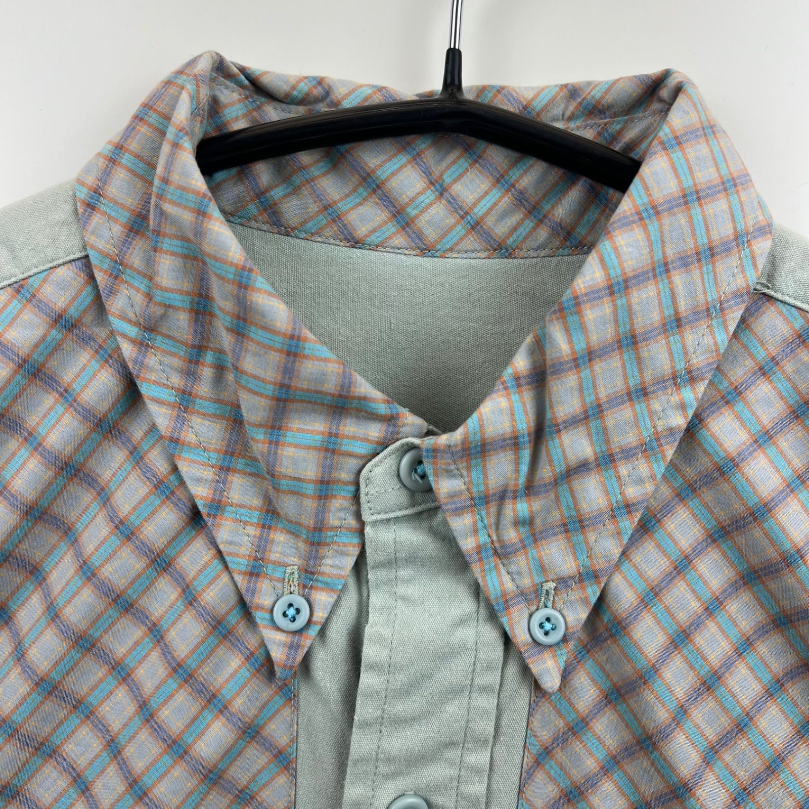 KARL HELMUT patch BD shirts M pinkhouse カールヘルム 長袖