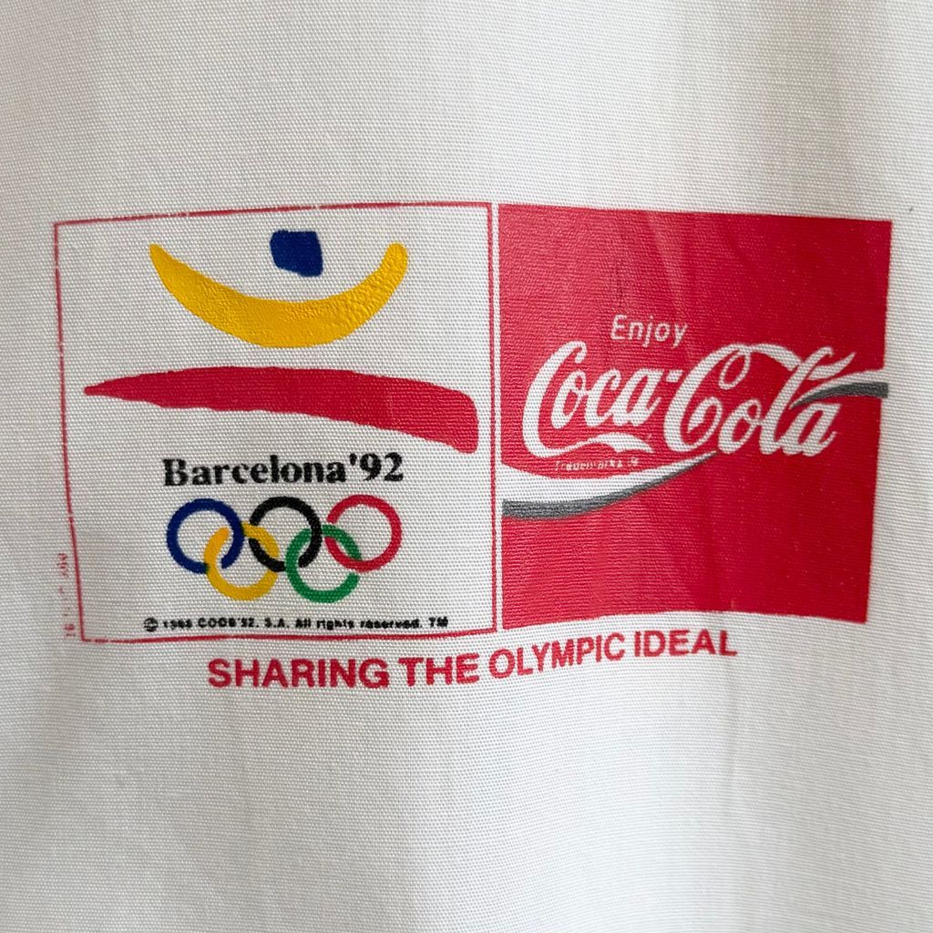 コカコーラブルゾン USA製 Swingster 92 バルセロナオリンピック Barcelona Olympic