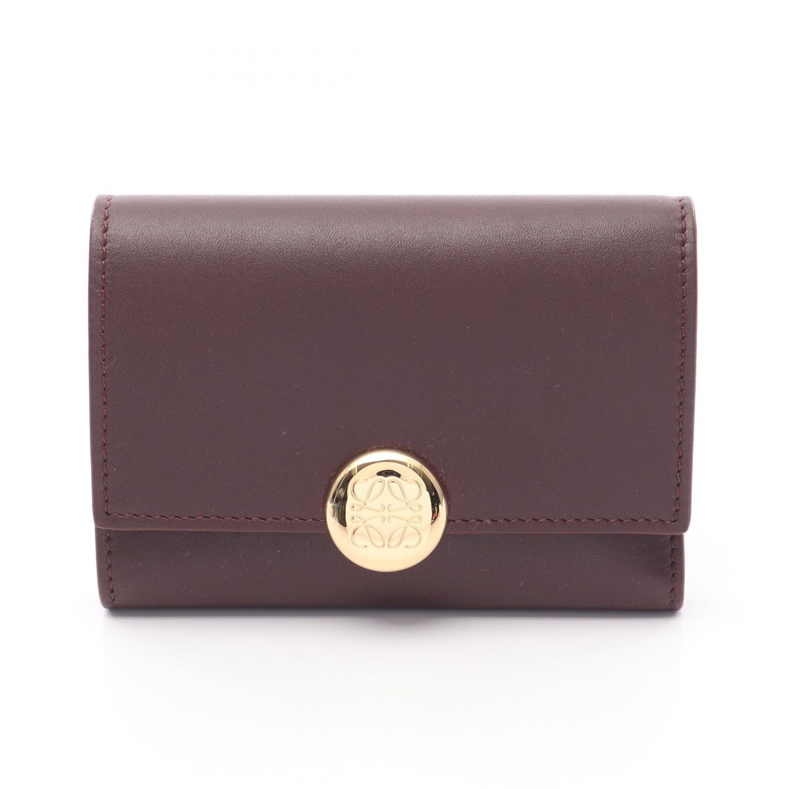 ロエベ LOEWE 三つ折り財布 ペブル バーティカル ウォレット スモール  