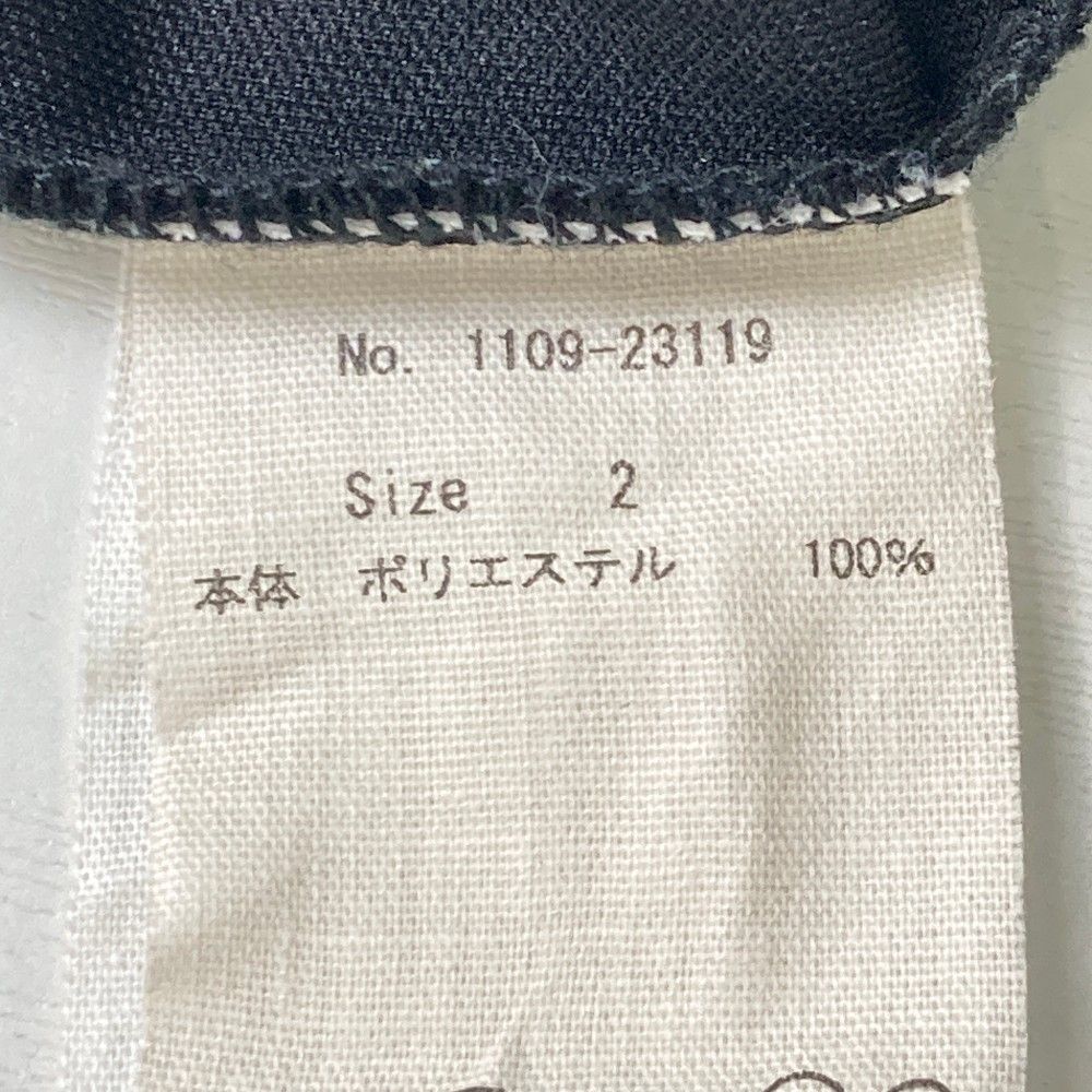 サイズ：2 CPG GOLF シーピージーゴルフ ; ノースリーブポロシャツ