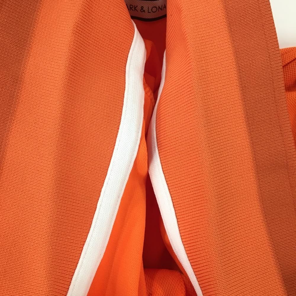 MARK&LONA オレンジ ポロシャツ サイズ48 メンズ MARK&LONA(マークアンドロナ) ポロシャツ｜中古ゴルフウェア