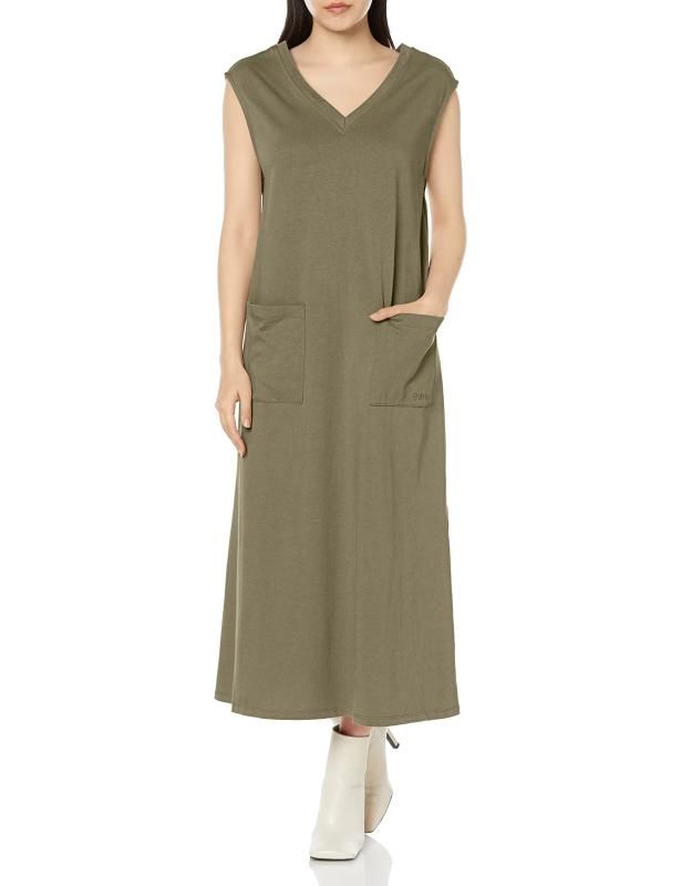 サイラス カジュアルドレス V-NECK DRESS 111212041007 レディース グリーン Free