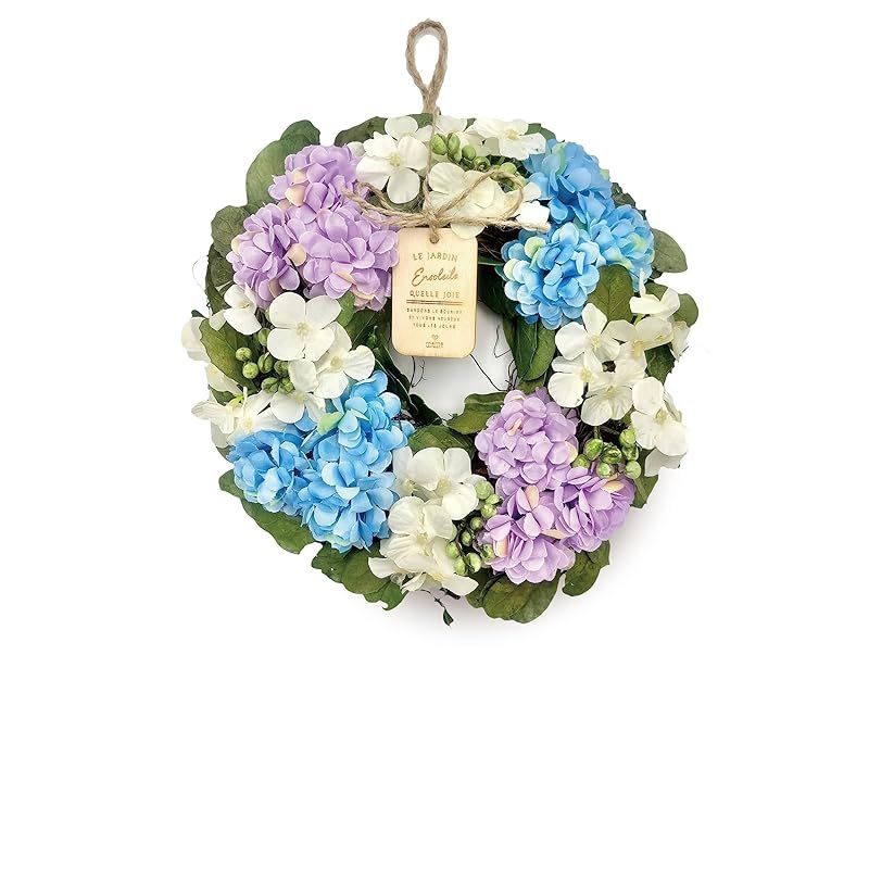 フラワー・リース r symbol wreath ＊ 多種のユーカリを紡いで. 直径63cm 店舗の