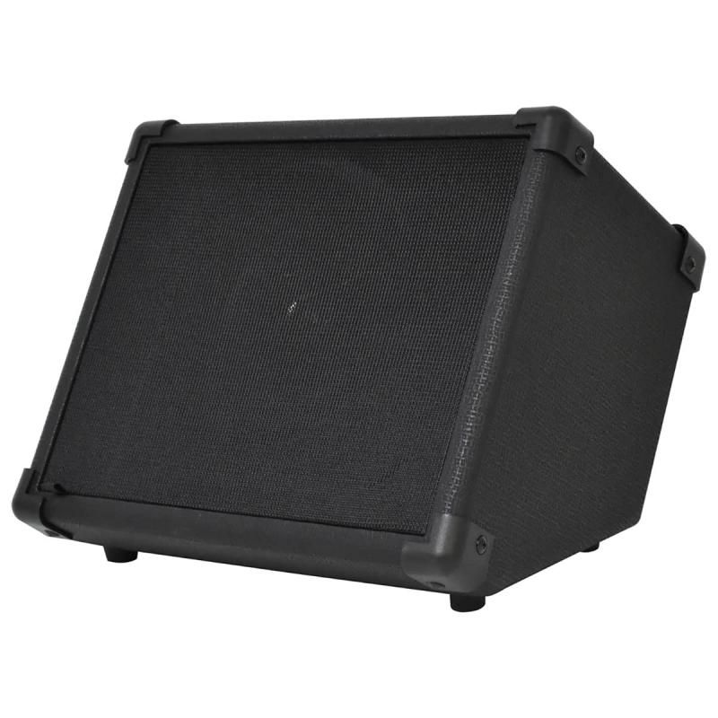Belcat ベルキャット デジタルドラム キーボード用アンプ 15W 2ch入力 AUX IN搭載 AP-15DK ブラック