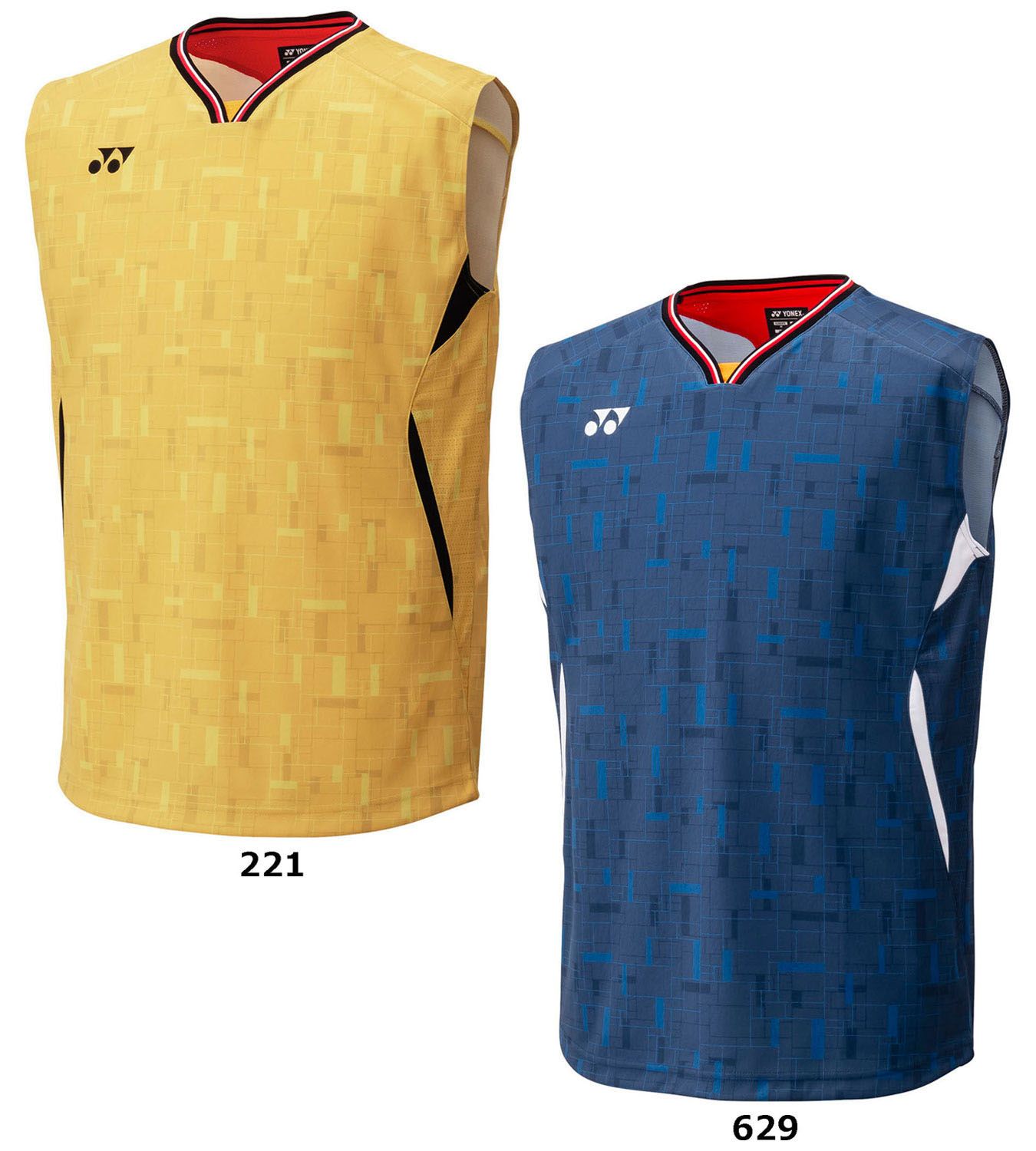 ヨネックス YONEX テニス メンズゲームシャツ ノースリーブ 10701 629 デニムネイビー