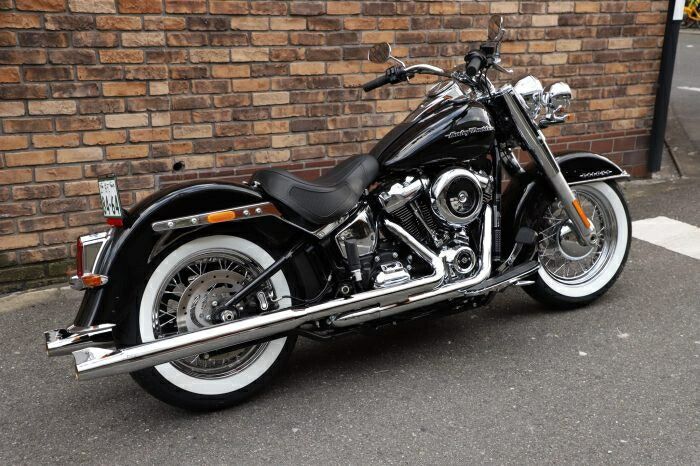 MOTOR STAGE 2in1to2タイプ左右出しエキパイ 2018〜20年ソフテイル