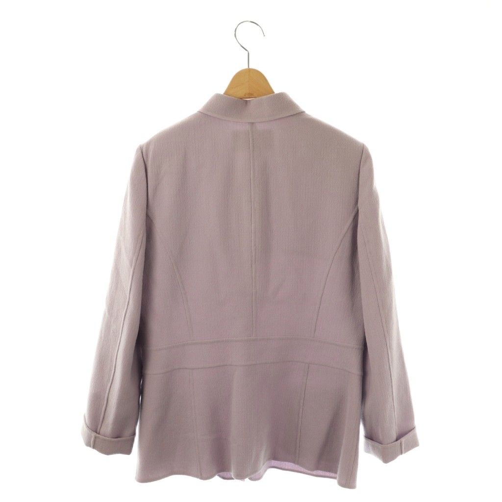 美品　Leilian　レリアン　千鳥柄ショートコート　9号M BPF01_GR01_PZJAB01690_800000