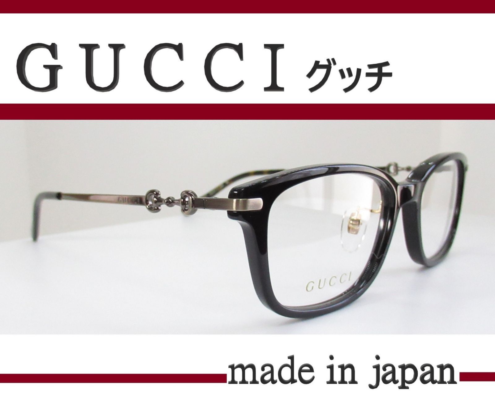 GUCCI グッチ ◇メガネフレーム GG-1129-OJ-001 ◇日本製◇ - 眼鏡