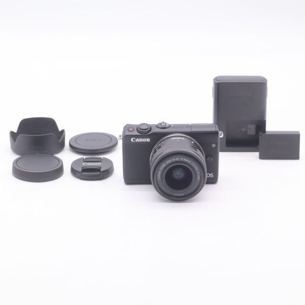 Canon ミラーレス一眼カメラ EOS M100 EF-M15-45 IS STM レンズキット ブラック 295