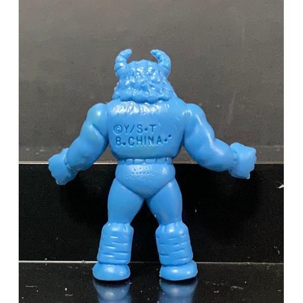 キン肉マン消しゴム　キン消し　キン肉マン　バッファローマン キン肉マン 消しゴム キンケシ 復刻版 5 97バッファローマンB 青