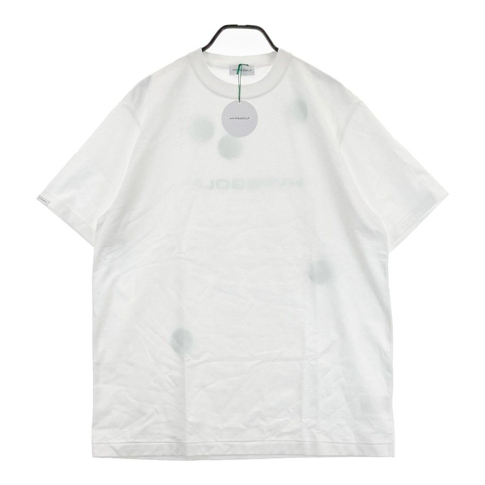 サイズ：XL HYPEGOLF ハイプゴルフ 半袖Tシャツ ホワイト系