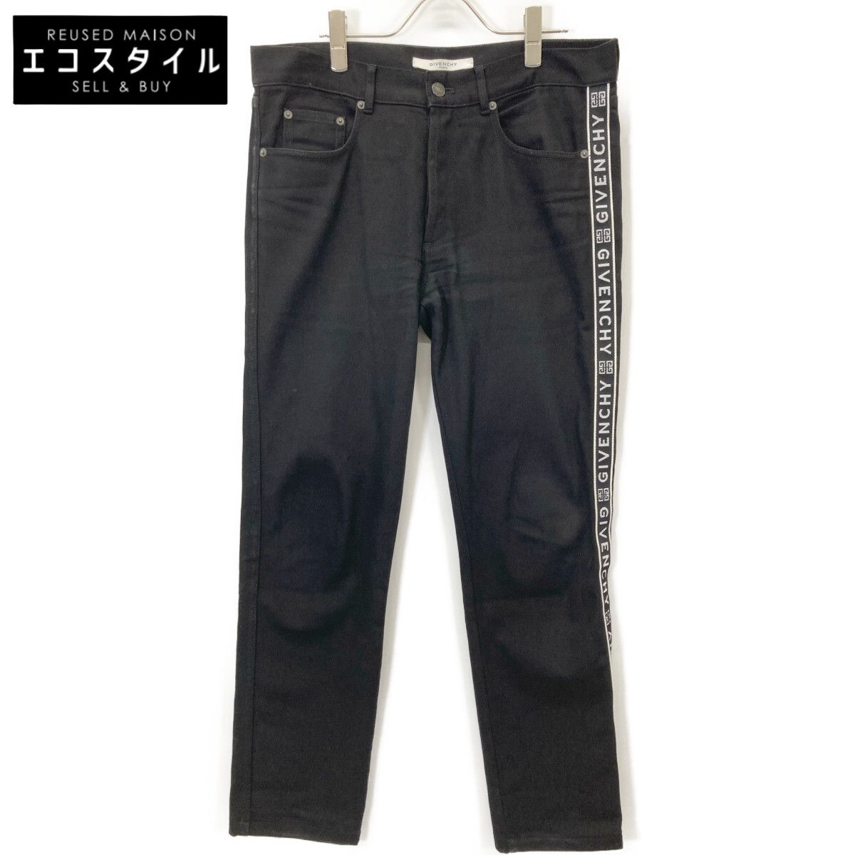 GIVENCHY ジバンシィ BM508U5Y0M ｽﾘﾑﾌｨｯﾄｻｲﾄﾞﾃｰﾌﾟﾊﾟﾝﾂ 32