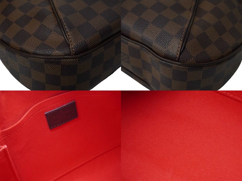 LOUIS VUITTON ルイ ヴィトン ダミエ テムズGM ワンショルダーバッグ N48181 ゴールド金具 美品 中古 62261 - メルカリ