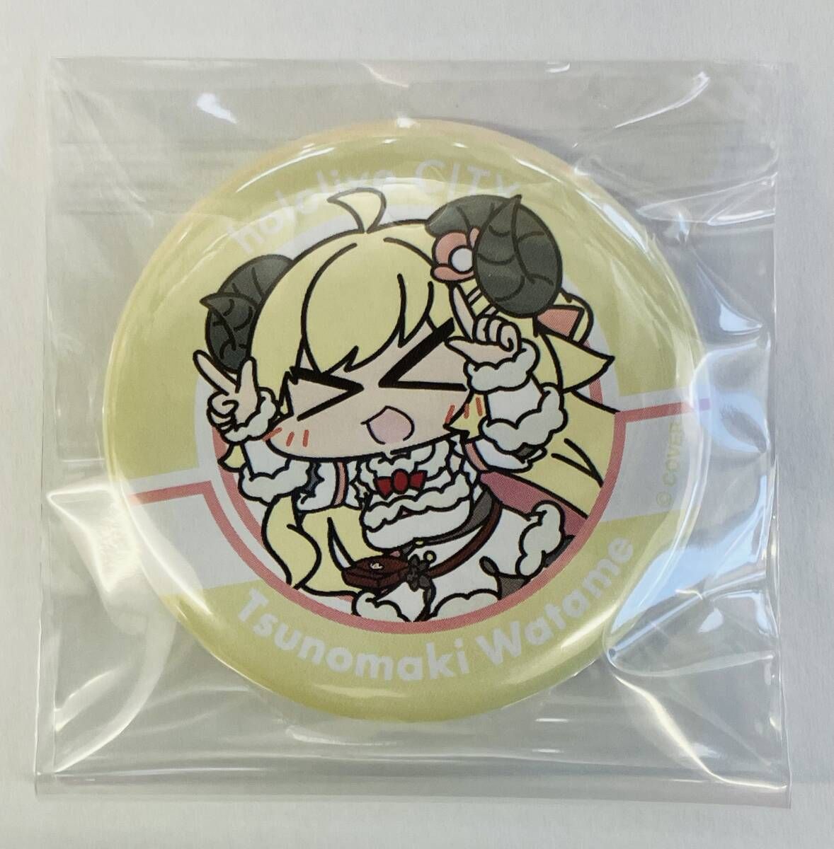 ホロライブ hololiveCITY ATTRACTIONS 缶バッジ 角巻わため - メルカリ