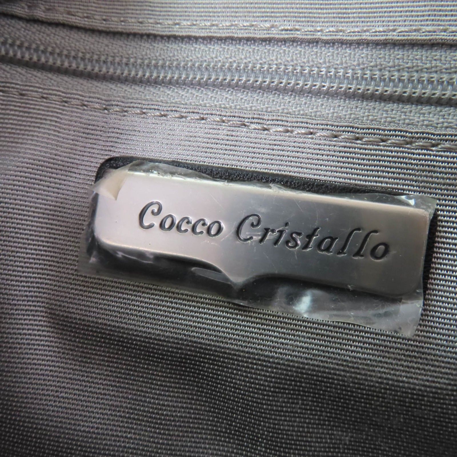 タグ付き未使用品✨️　三宝　Cocco Cristallo クロコ　JRA認定 美品☆COCCO CRISTALLO コッコクリスターロ クロコダイルレザー