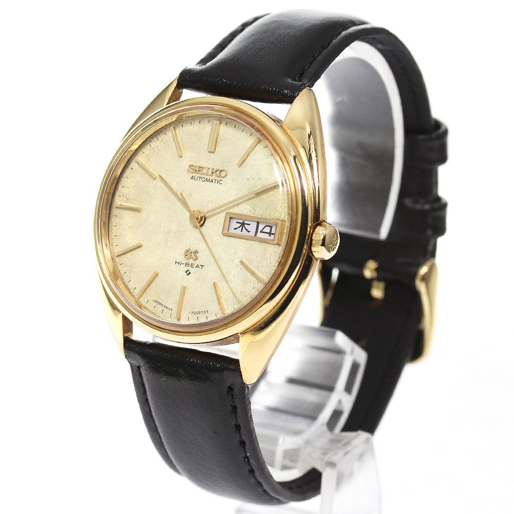 セイコー SEIKO 5646-7005 グランドセイコー ハイビート K18YG