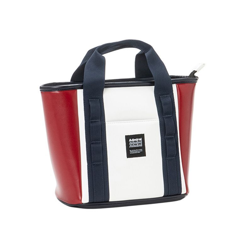 ゴルフバッグ　アドミナル　紺色　裏地赤 Admiral Golf アドミラルゴルフ カートキャディバッグ スポーツ