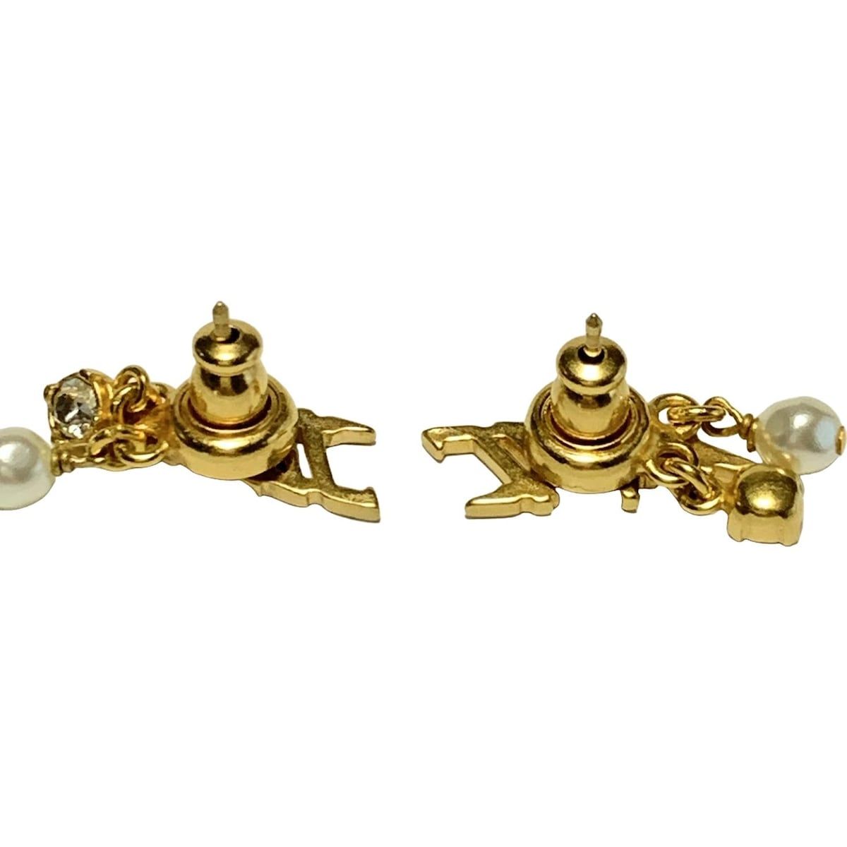 DIOR ChristianDior ディオール クリスチャンディオール ピアス J ADIOR ジャディオール ゴールド WWW_SHINETEETH_COM