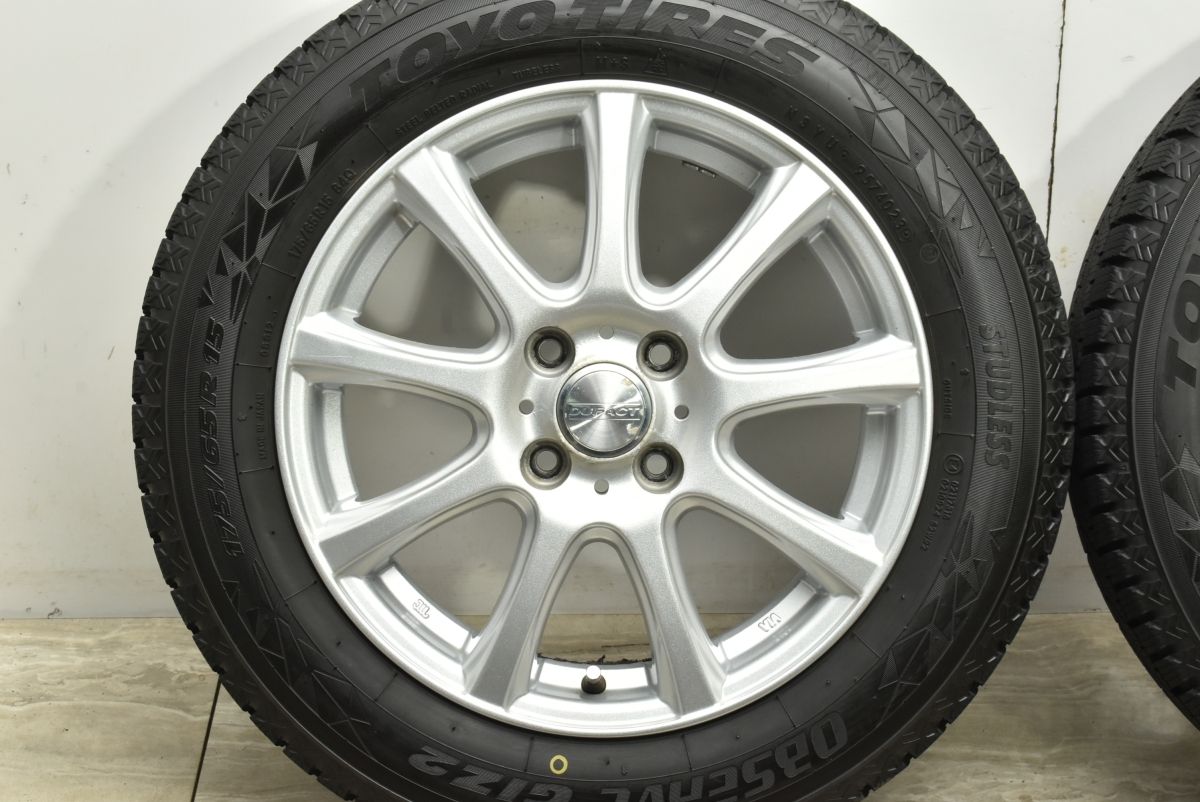 2023年製 バリ溝】DUFACT 15in 5.5J +42 PCD100 トーヨー