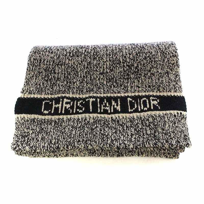 クリスチャンディオール Christian Dior マフラー ウール カシミヤ混
