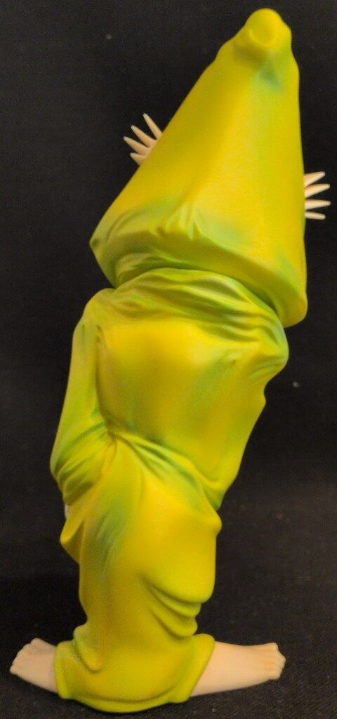 ソフビや宇超天 ゲゲゲの鬼太郎 ビビビのねずみ男 黄緑