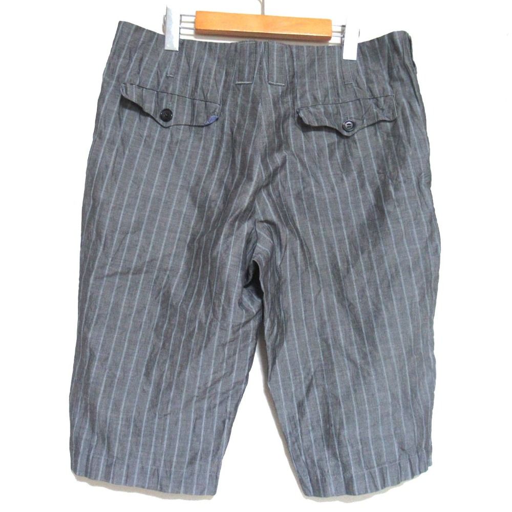 JUNYA WATANABE ストライプショートパンツ sizeS ネイビー ジュンヤ