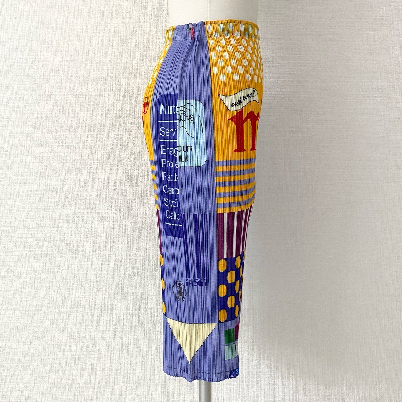 新品 イッセイミヤケ プリーツプリーズ 2008 MILK 牛乳パック スカート PLEATS PLEASE 2008 MILK 牛乳パック プリーツ スカート