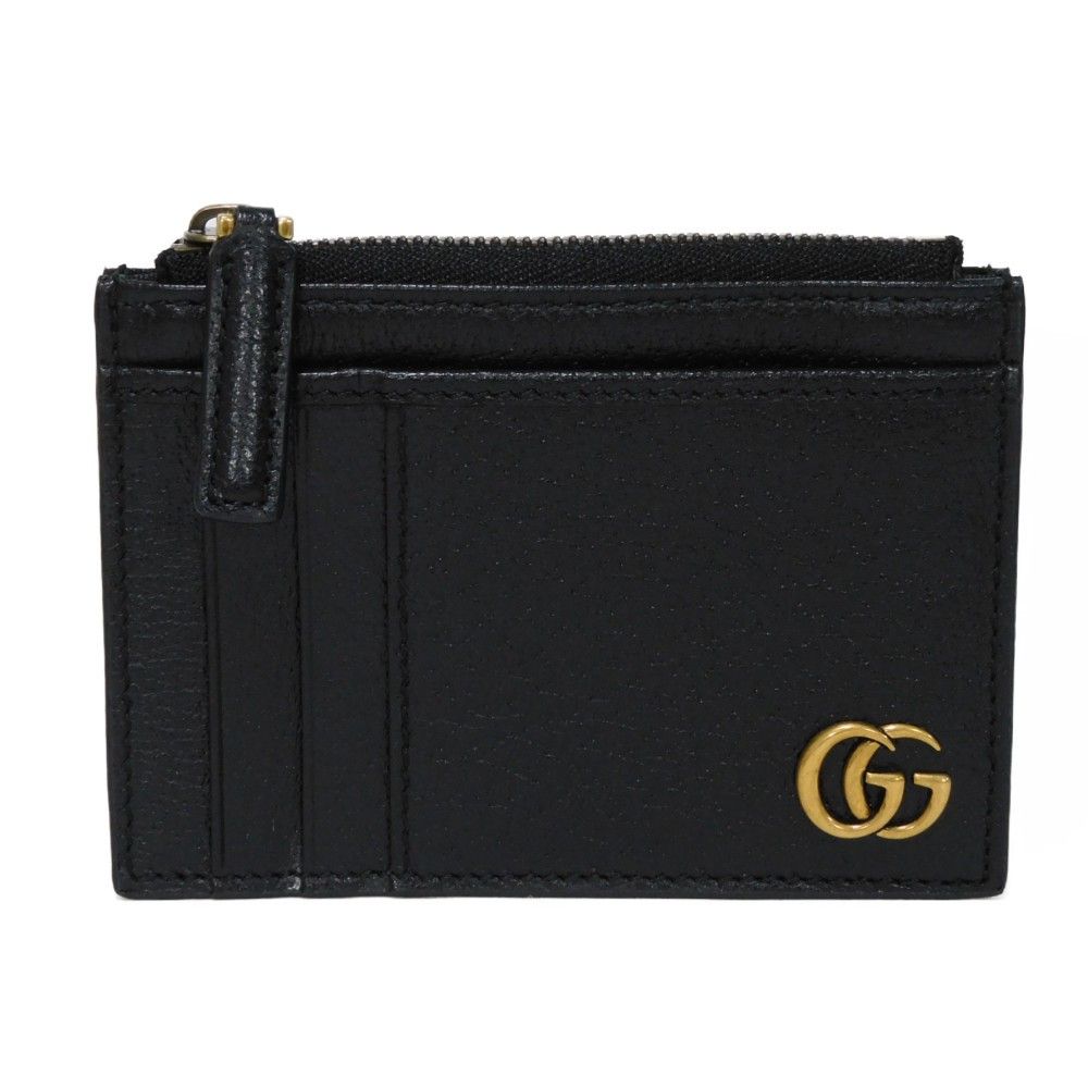 送料関税込☆GUCCI グッチ GGマーモント カードホルダー☆超人気 関税負担なし☆GUCCI グッチ 〔GGマーモント〕 カードホルダー