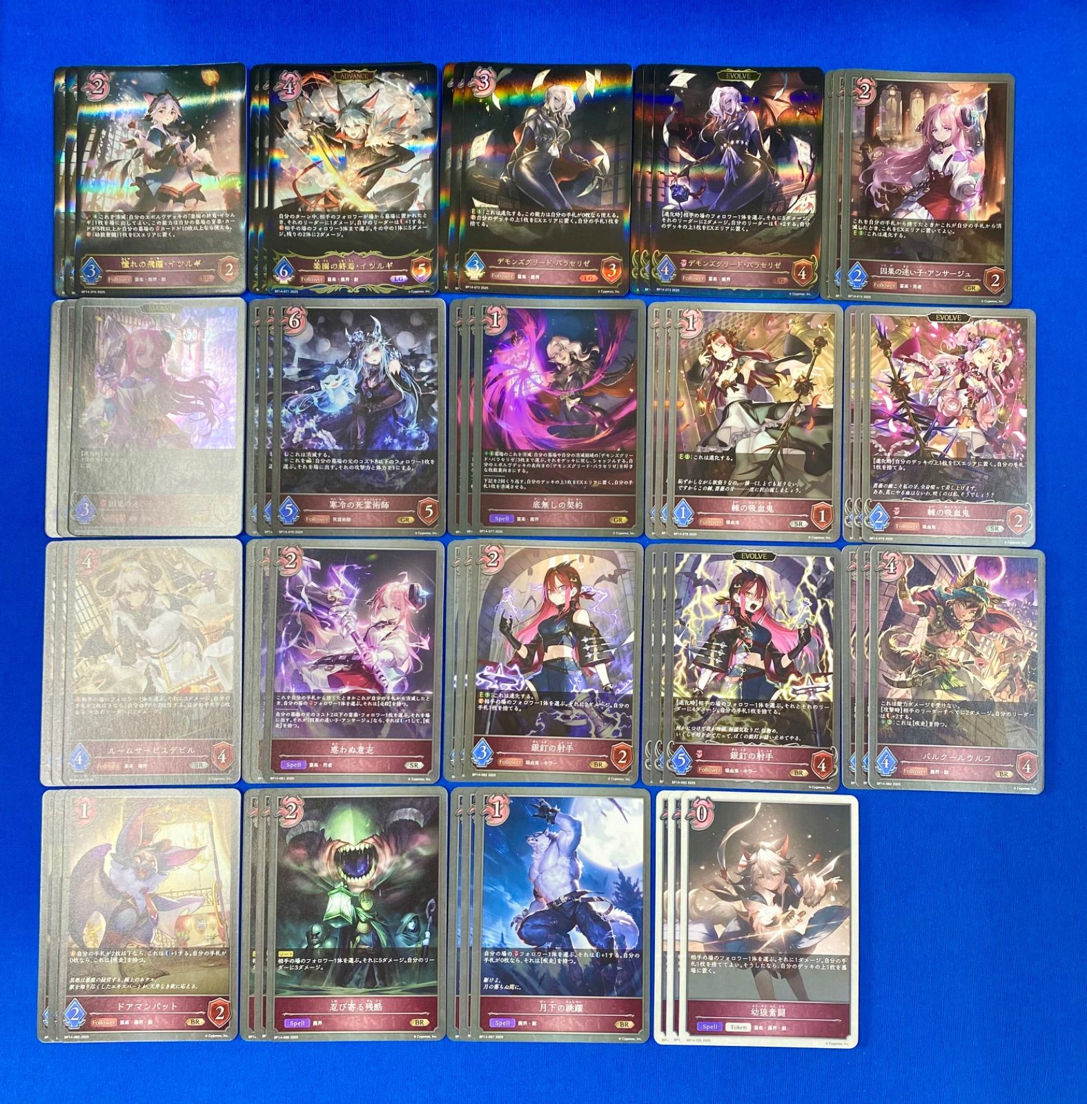夢幻の饗宴 ナイトメア LG以下 3コン 19種 57枚 シャドウバースエボルヴ Amazon.co.jp: Shadowverse EVOLVE ブースターパック第14弾