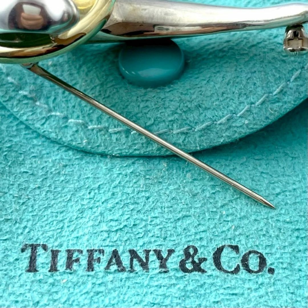 ティファニー ドルフィン イルカ ブローチ 925 750 コンビ RE2fe ティファニー ドルフィン イルカ ブローチ 925 750 コンビ RE2fe