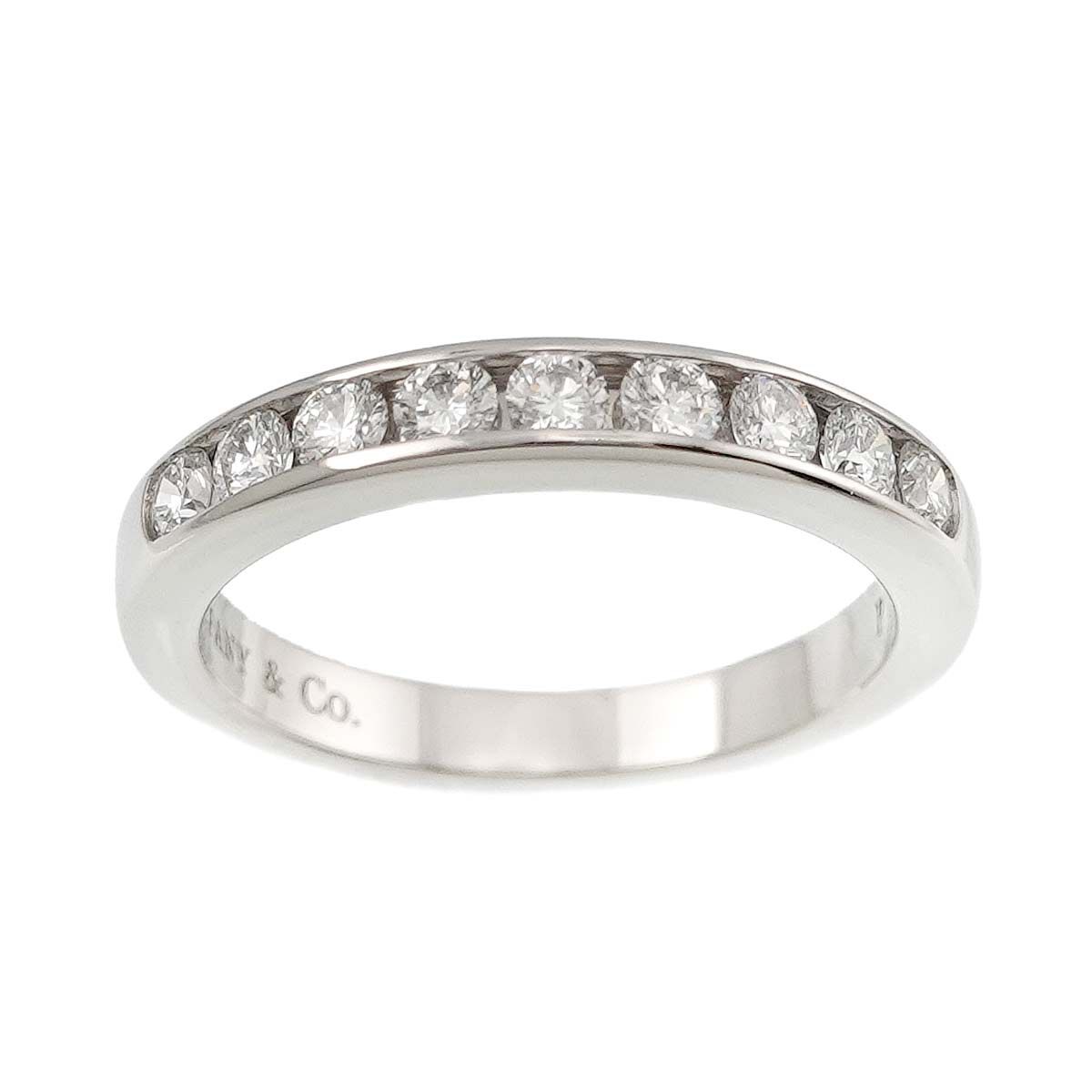 ティファニー TIFFANY&Co. ハーフサークル チャネル セッティング 6.5  