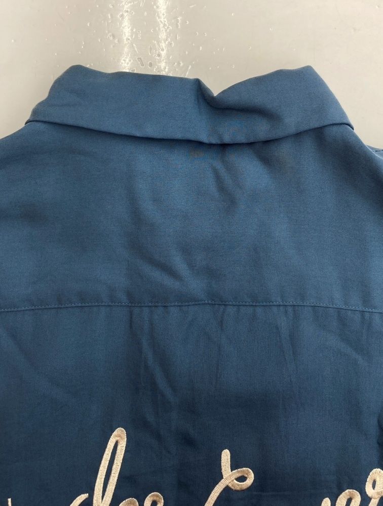 アンダーカバー UNDERCOVER John OPEN COLLAR S/S SHIRT オープン