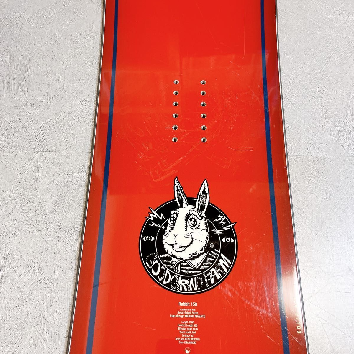 UNIT mfg rabbit ユニット ラビット 158 スノーボード パウダー 楽天