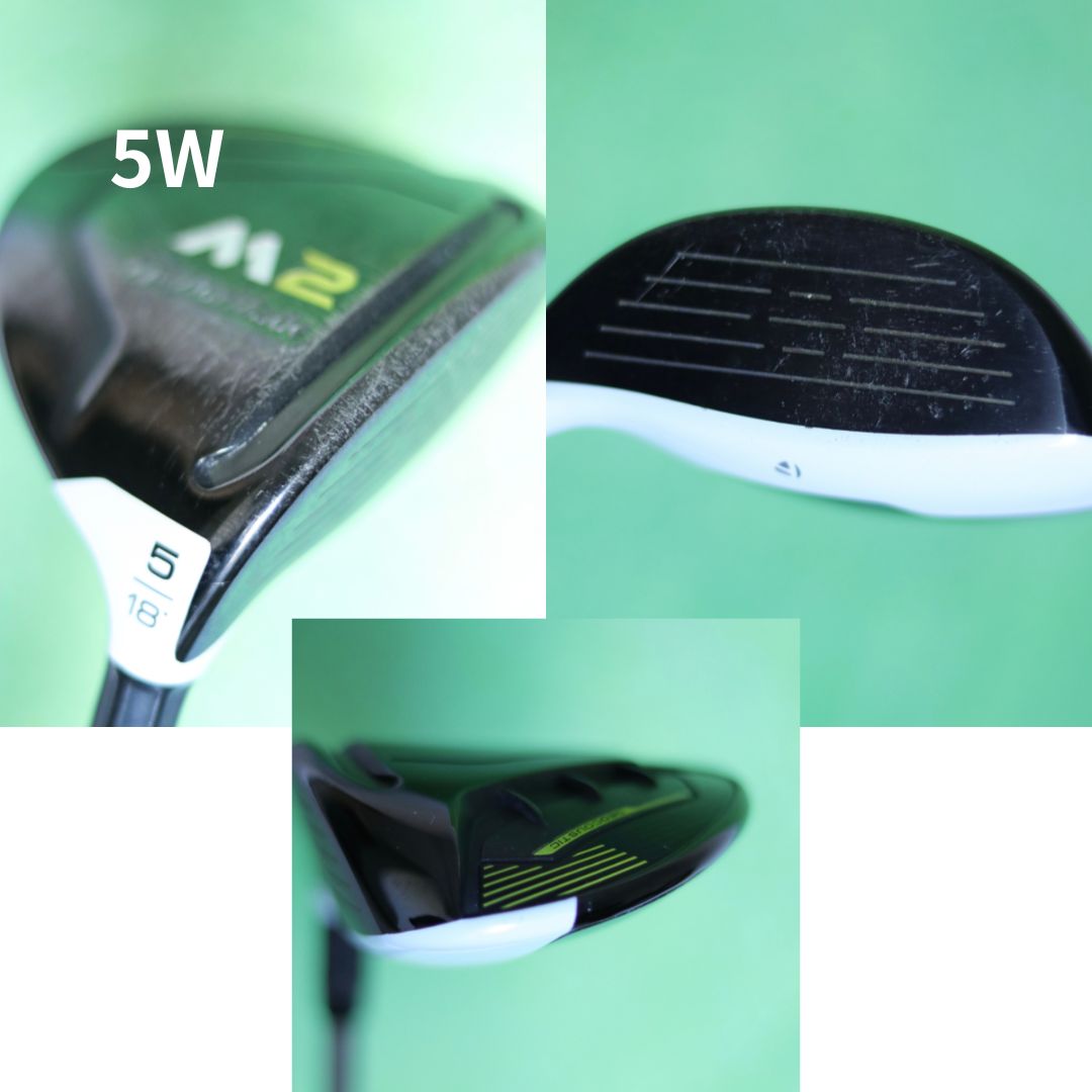 2本セット】M2 フェアウェイウッド 3W 5W カスタムシャフトTP6 S  