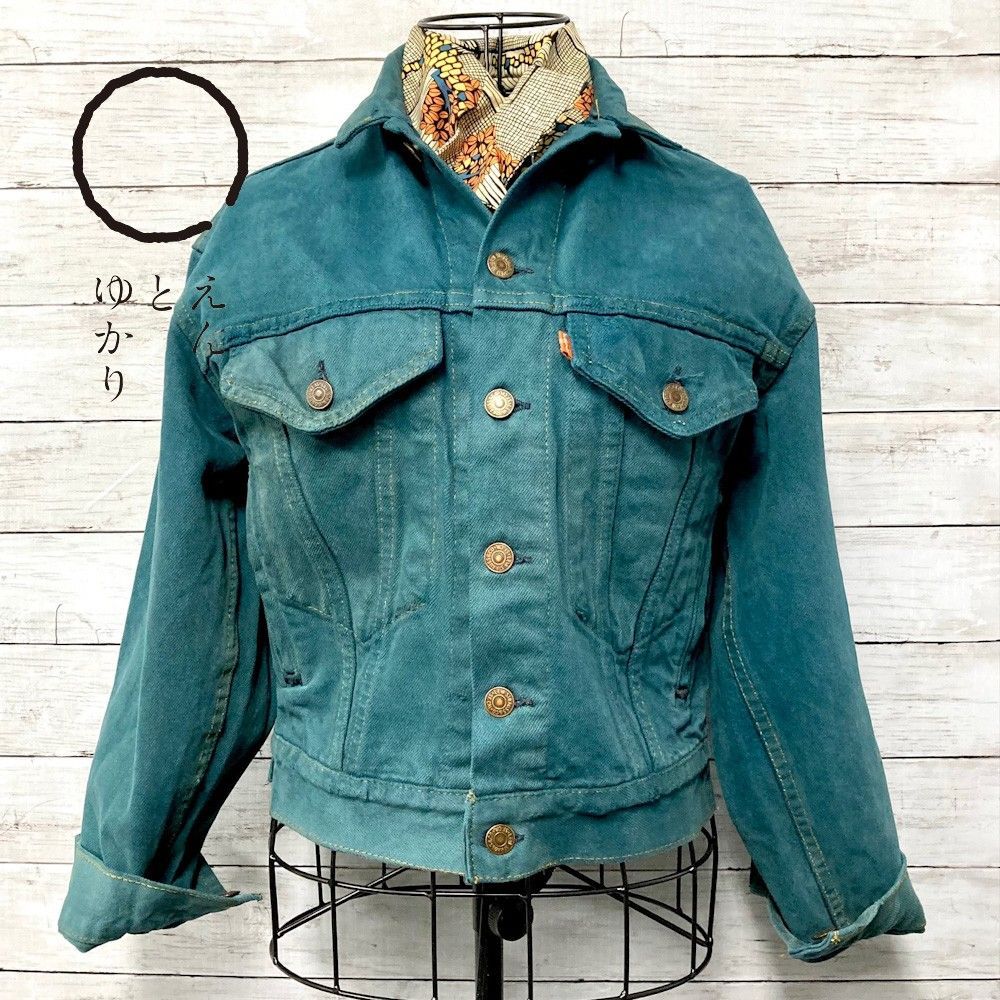 昭和レトロ LEVI'S リーバイス デニムジャケット ジージャン L
