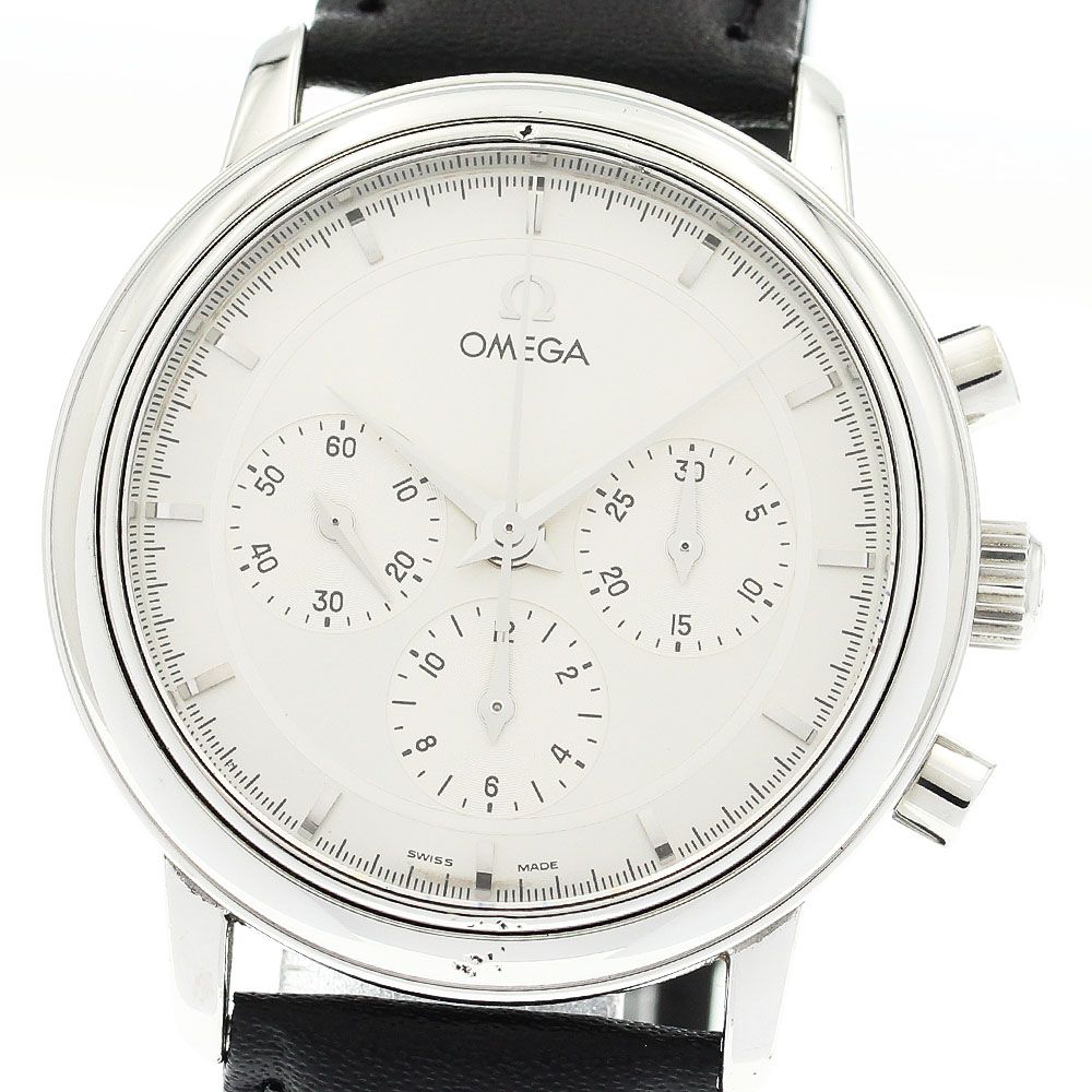 オメガ OMEGA 4540.31 デビル プレステージ クロノグラフ 手巻き メンズ_913923