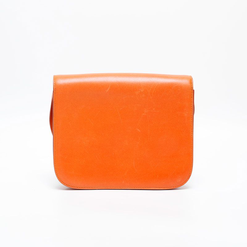 新品☆ＣELINE☆クラシックボックス スモール オレンジ ほぼ未使用 CELINE セリーヌ クラシック ボックス スモール