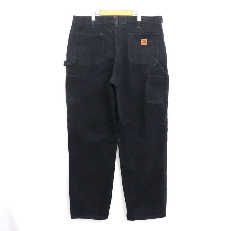 00s Carhartt BLK ダック ペインターパンツ メンズ 表記38×34サイズ