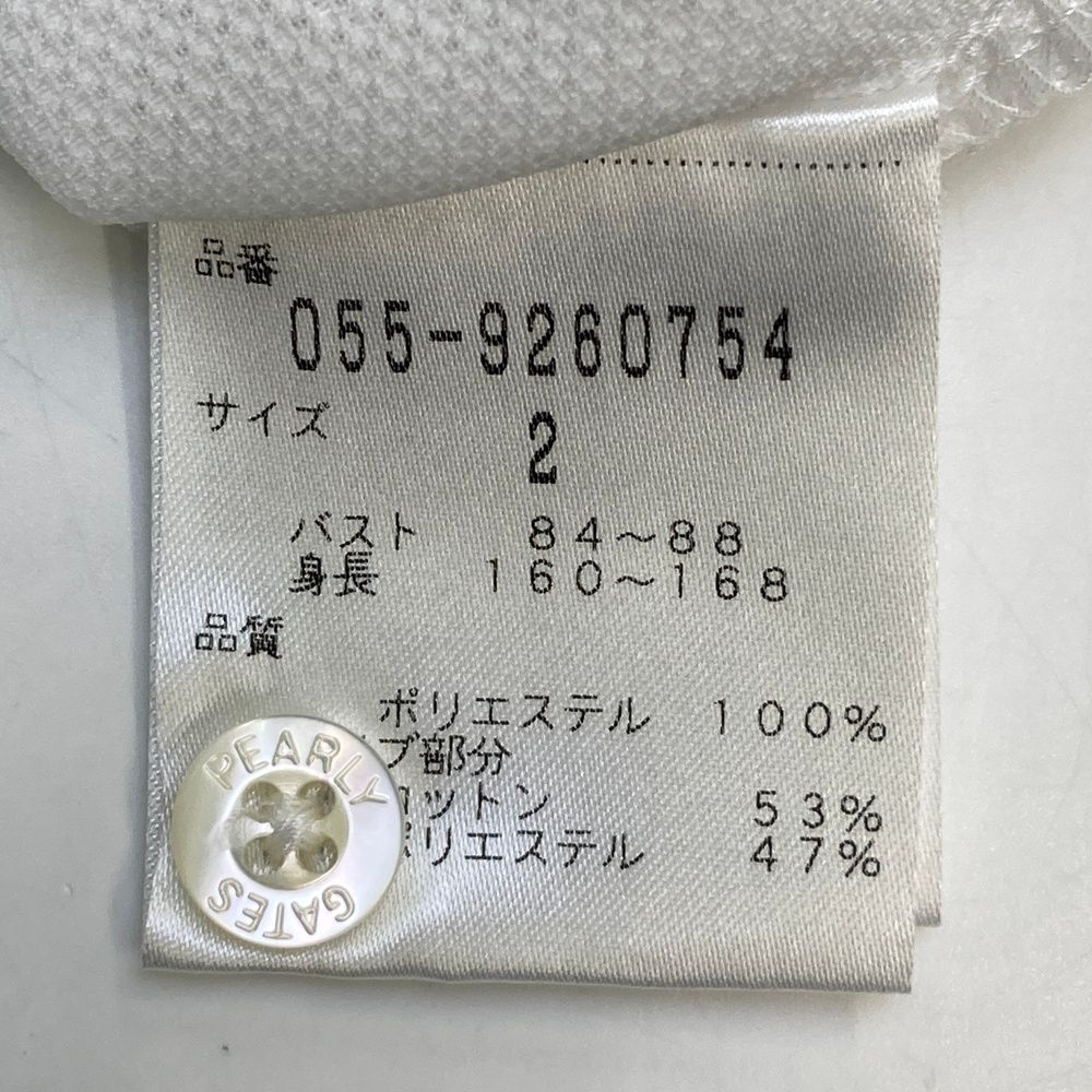 サイズ：2 PEARLY GATES パーリーゲイツ 30周年 半袖ポロシャツ