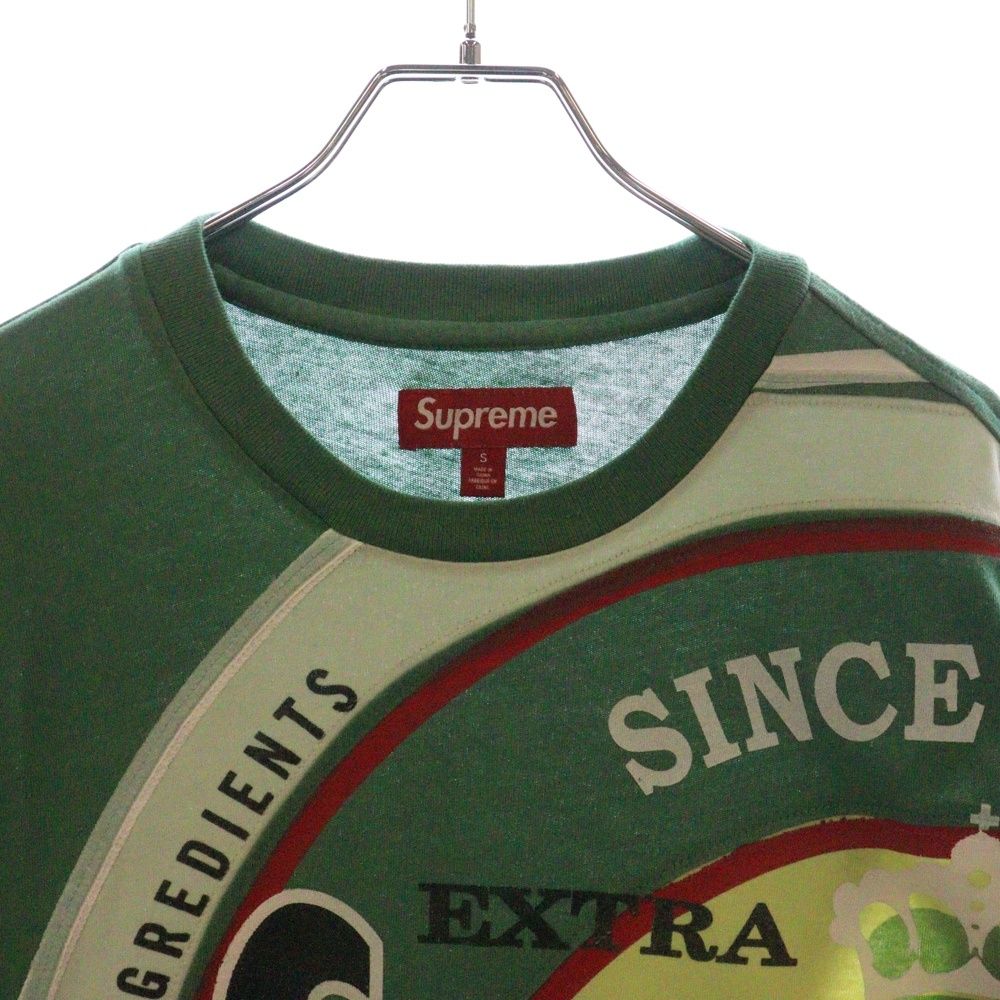 SUPREME (シュプリーム) 25SS Lager S/S Top ラガー プリント クルー