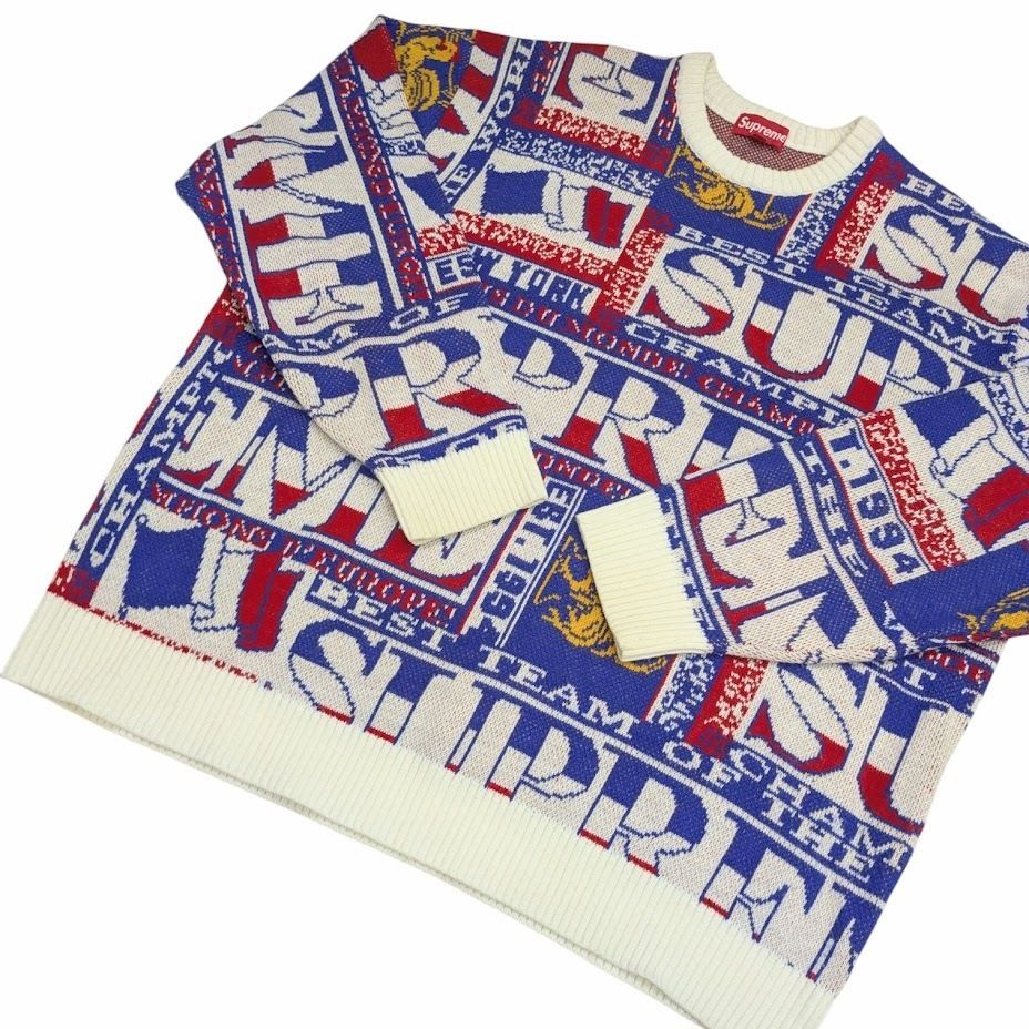 SUPREME Supreme シュプリーム 23SS Scarf Sweater スカーフセーター