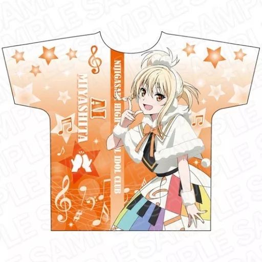 中古】Tシャツ 士道龍聖 Tシャツ ブラック フリーサイズ 「ブルー