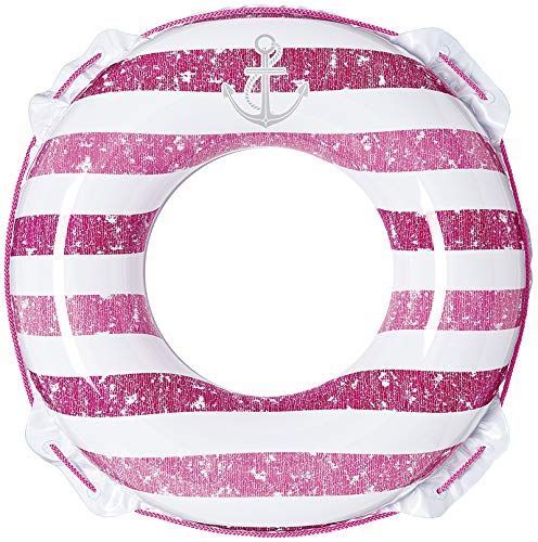 ヴィンテージボーダーウキワ（ピンク）80㎝