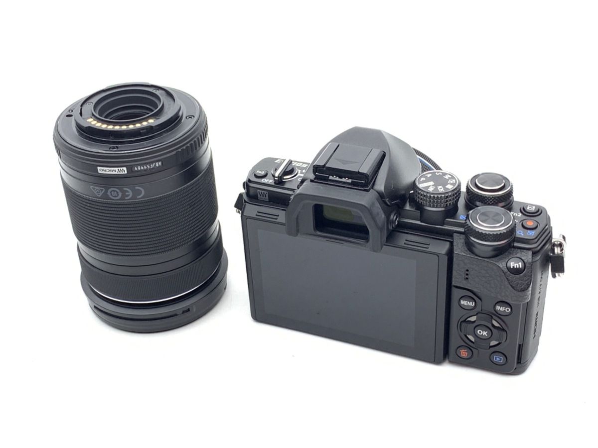 並品 オリンパス OM D E M 10 MarkII EZ ダブルズームキット ブラック