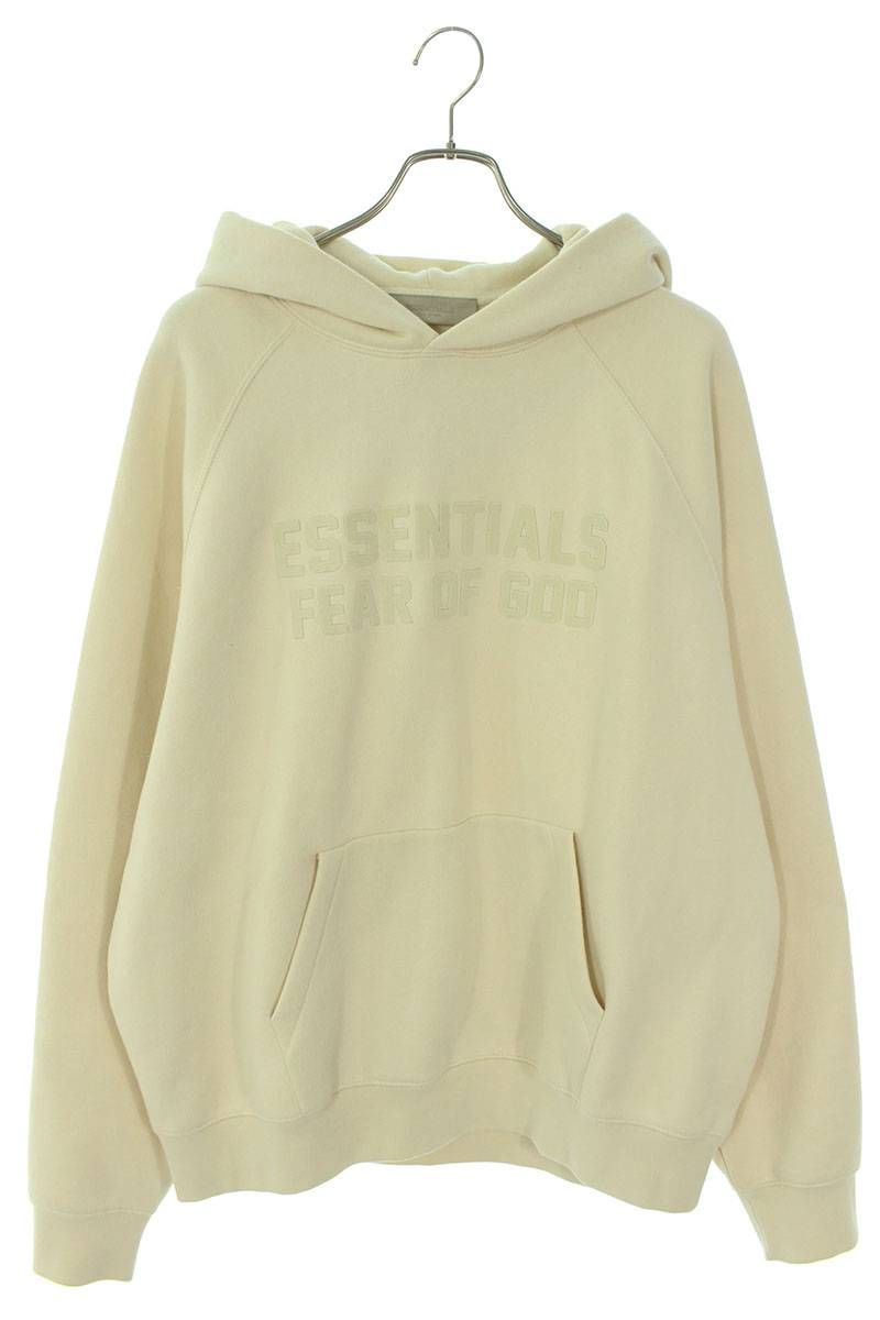 フォグ ESSENTIALS HOODIE ラバーロゴプルオーバーパーカー メンズ M