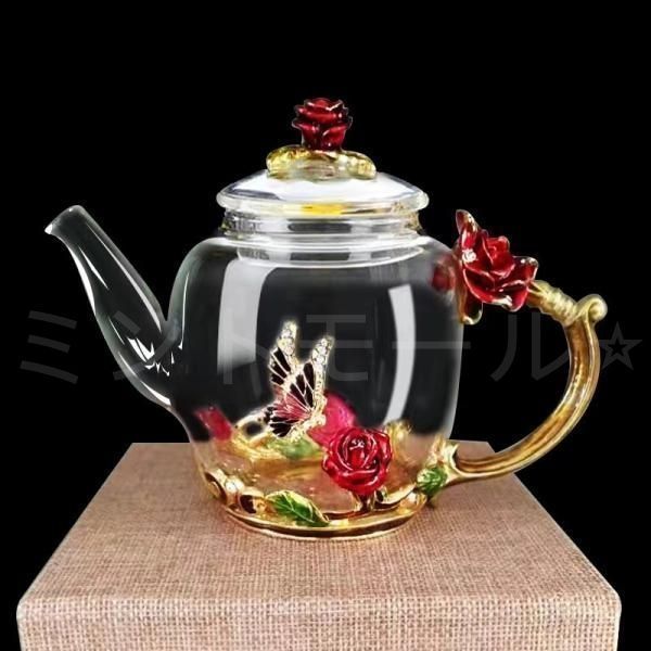 ☆煎茶道具 急須 ガラス 茶壷 横手急須 湯沸 水注 茶入 古美術