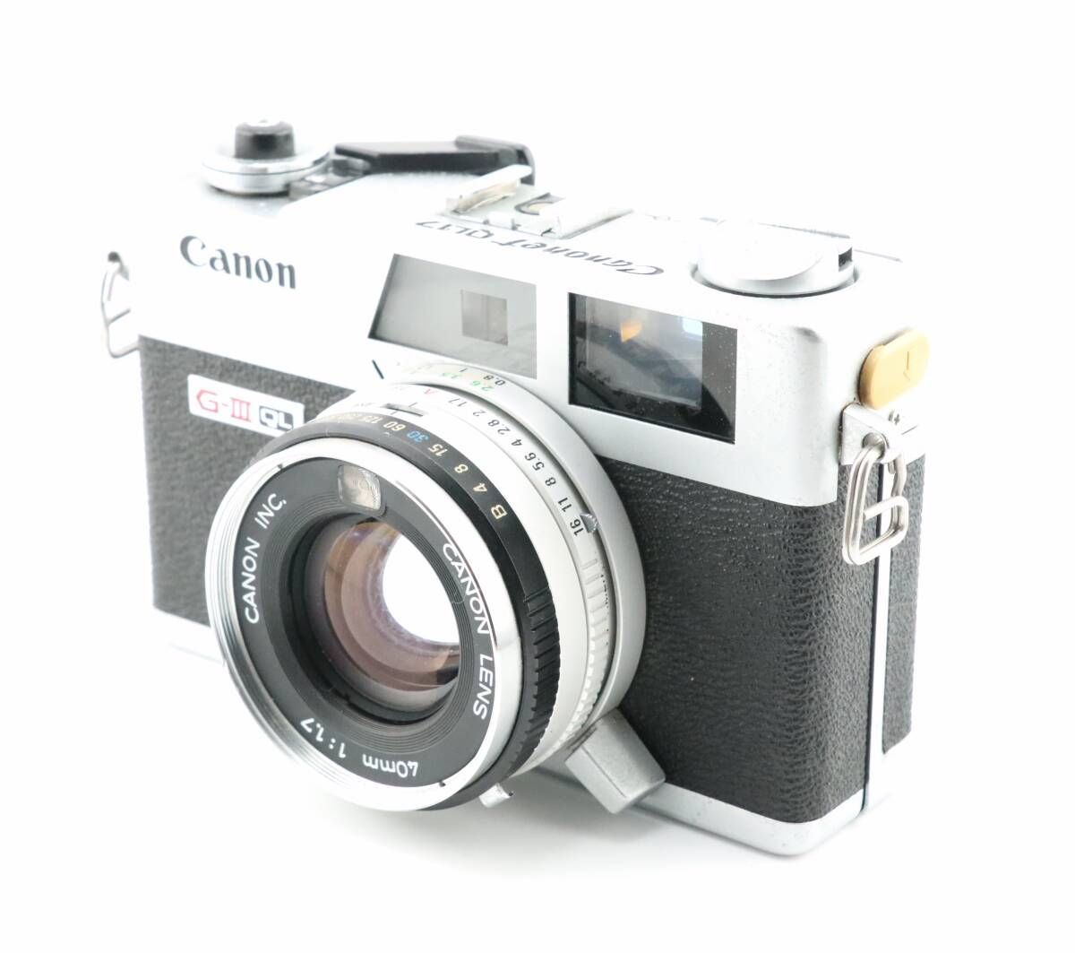 動作品】Canon Canonet QL17 G-III レンジファインダー①