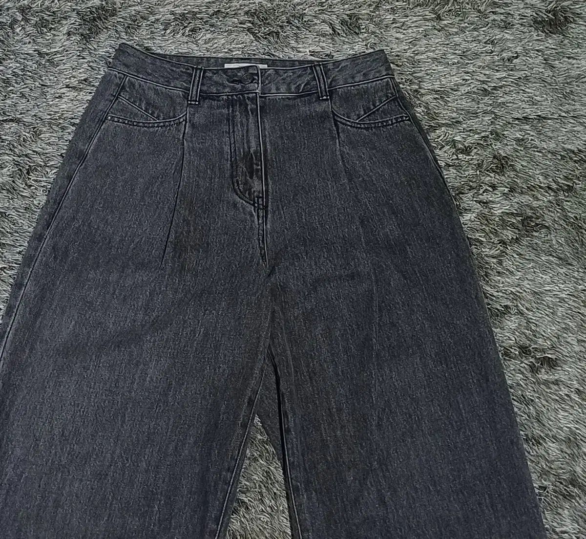 STUDIO TOMBOY 片あご デニムパンツ ワイド ズボン M 27