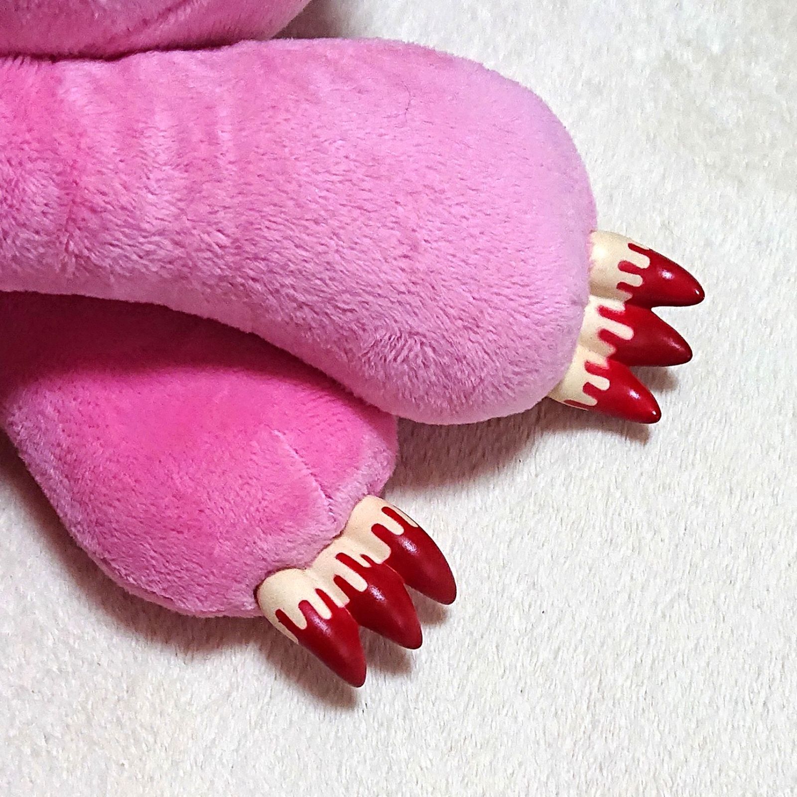SL脱グルーミー咬筋力じまんポーチ ピンク ぬいぐるみ グル～ミ