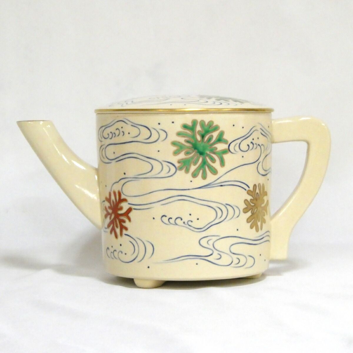 九月の特売品 泉山窯 瑞雲造 仁清 水藻 水次 水注